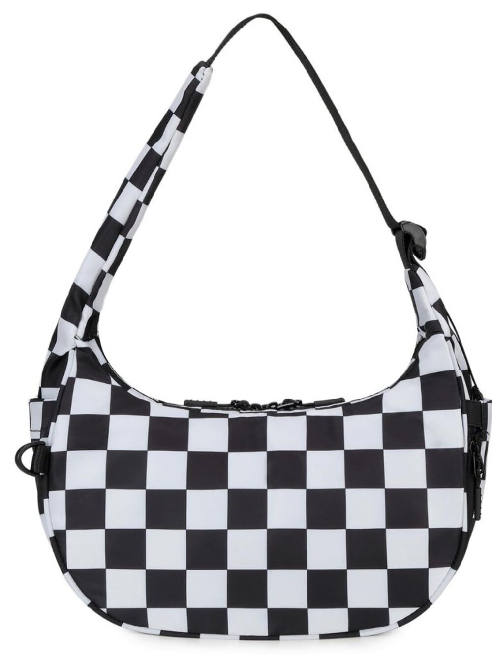 Crescent Shoulder Bag for Women Checkered Purse Small Cute Clutch Hobo Handbags